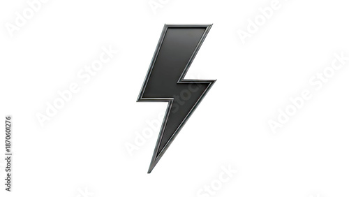 Free Download Black Lightning Bolt Symbol - GFXLoad
