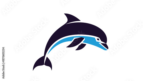 Elegant dolphin leaping through the water, showcasing grace and agility in the ocean.