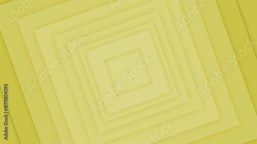 Simple Geometric Square Transition - Minimal Concentric Shape Reveal with Alpha Channel