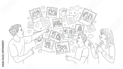 Eternal bonds of love and friendship captured in cherished memories 