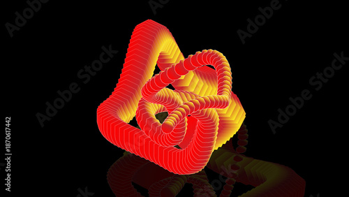 3d dynamic pattern art illustrator unick shape on dark background images pc unick wallpapers