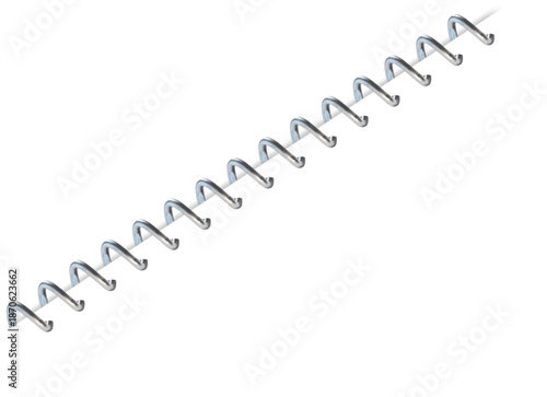 Realistic Binder Spring