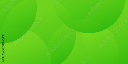 Abstract green circle background trendy. Fluid shapes composition. vector design concept. Decorative web layout simple modern good art natural