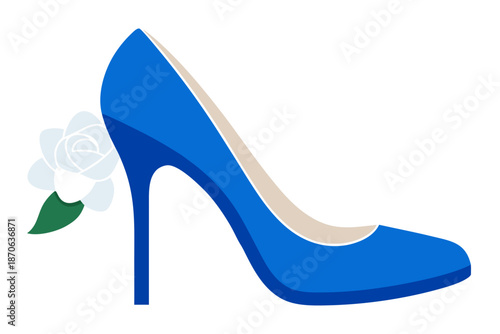 high heel shoe