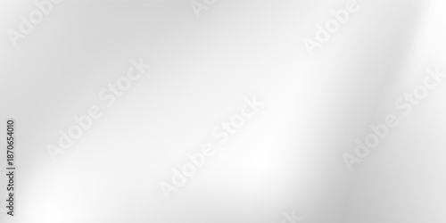 Silver foil abstract background with metal mirror texture. Chrome gradient surface modern steel old modern