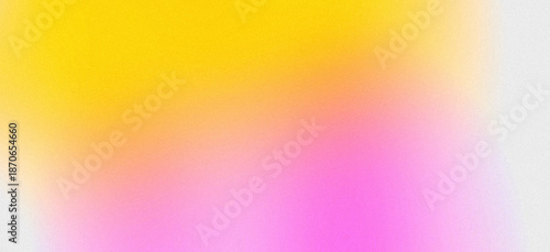 Abstract Soft Grainy Pastel Gradient Background with Yellow Green Pink Blur Modern Minimal Design Banner Header
