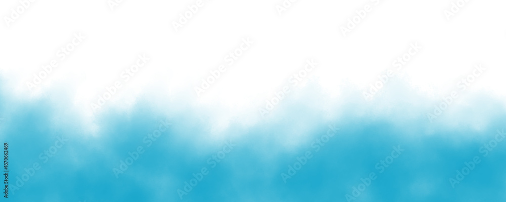 Naklejka premium Turquoise smoke overlay, dynamic abstract wisps for creative design