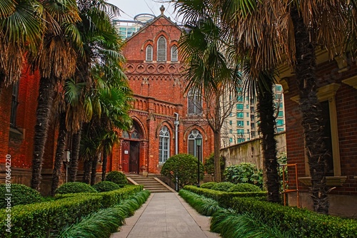 Photography church of our lady in warsaw