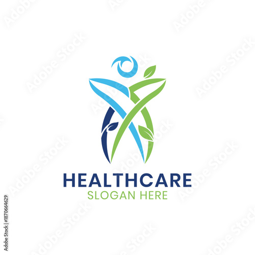 A Corporate Healthcare Agency, Hospital, or Pharmaceutical Company Logo Emphasizing Medical Reliability, Health Services, Clinical Integrity, Flat Minimalist Vector Branding for Professional Use