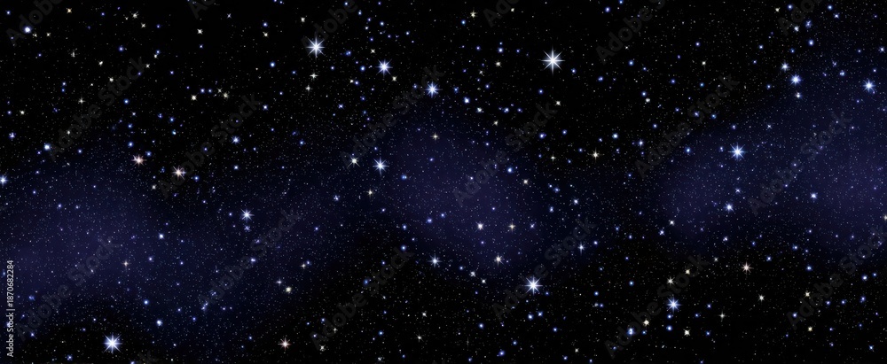 Fototapeta premium starry night sky adorned with dazzling stars igniting dreams of the unknown
