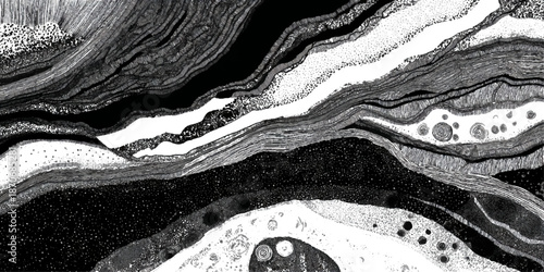 Abstract grunge sandstone strata pattern background texture. vintage geological rock fractures natural earth strata vector background.