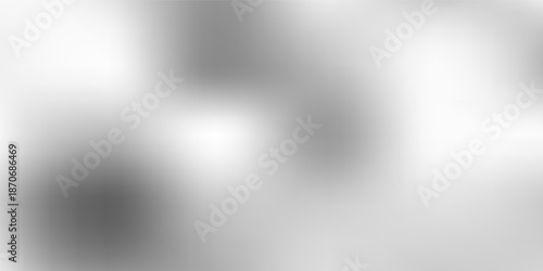 Silver background with metal mirror texture. Chrome gradient surface with simple abstract light ball.