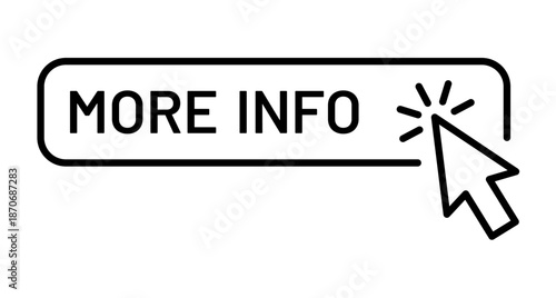 More info icon. Information sign