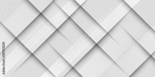 The white background is stacked in rectangular panels, giving it depth and depth through shadows and intersections between the layers.