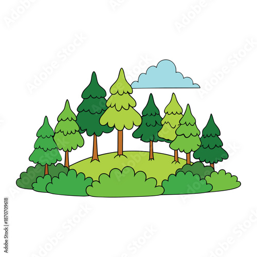 A sunlit summer travel landscape with winding roads, green hills, blue skies, and distant mountains, inviting adventure, freedom, and warm breezes under endless daylight.
