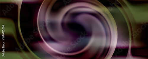 Abstract pink watercolor, spiral background. Digital painting.