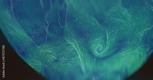 Visualization of a polar vertix