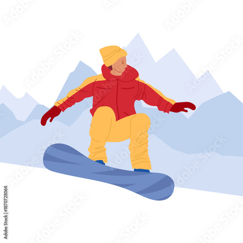 Athletes in precision-cut uniforms descend glacial slope, demonstrating control, balance, and fearless momentum