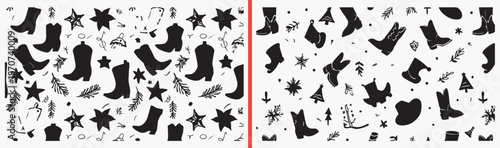 cowboy boot illustration, western fashion drawing, country boot artwork, rodeo cowboy design, hand drawn western clipart, leather boot illustration, stock cowboy artwork

