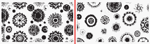 mandala circle illustration, decorative pattern drawing, ornamental mandala artwork, ethnic circle design, hand drawn pattern clipart, geometric mandala illustration, stock decorative artwork

