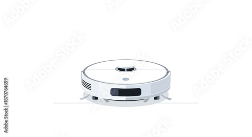 Modern Robot Vacuum Cleaner for Smart Home Automation and Floor Cleaning