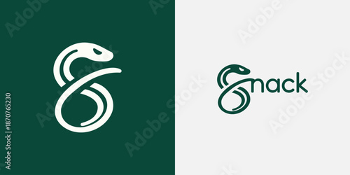 Snake Mascot Logo Design