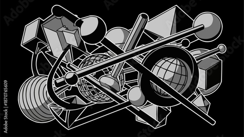 vector illustration of an abstract background