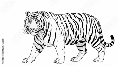 tiger vector illustration