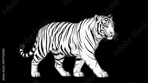 tiger vector illustration