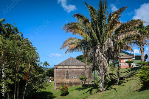 Fort King George with cannons view, Tobago