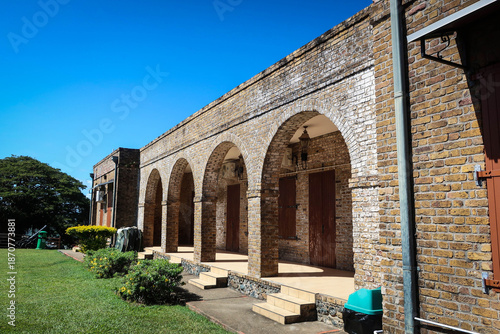Fort King George with cannons view, Tobago