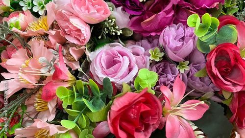 Photography Beautiful Arrangement of Colorful Flowers