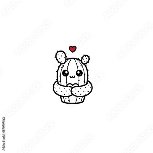 Adorable Cactus Love