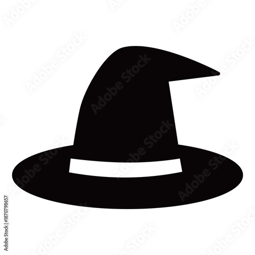 ハロウィンの魔女の帽子