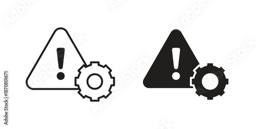 Technical warning icon
