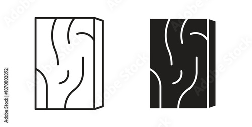 Wood board icon