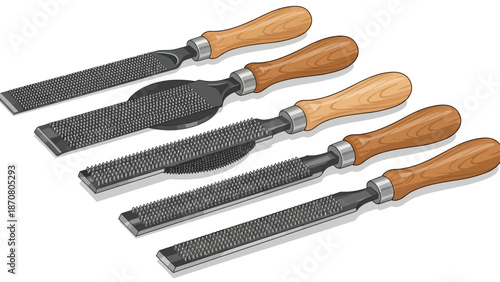 Sci-fi flamethrower gun illustration