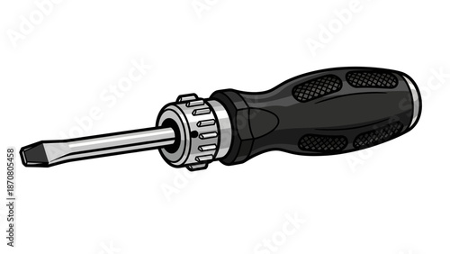 Illustration of a traditional woodworking hand plane.