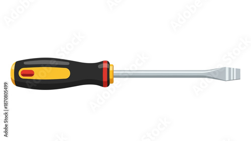 Silver dog grooming comb with handle isolated on white background