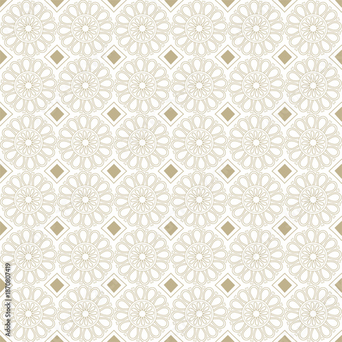 Floral elegant seamless pattern design background