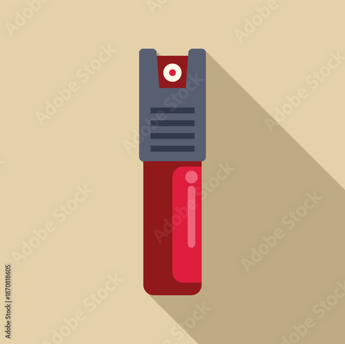 Pepper spray canister, a compact device offering personal self defense and protection