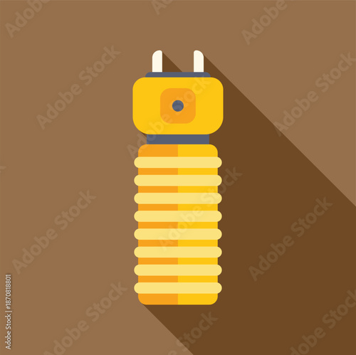 Stun gun device with electric prongs for personal safety and self defense