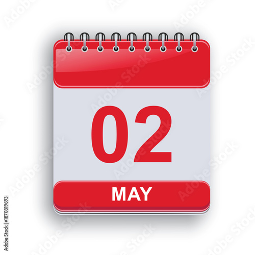 May 2 Daily Planner Sheet Clean Design