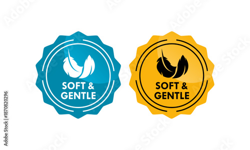 Soft and gentle design template illustration