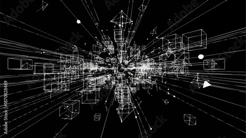 abstract fractal background