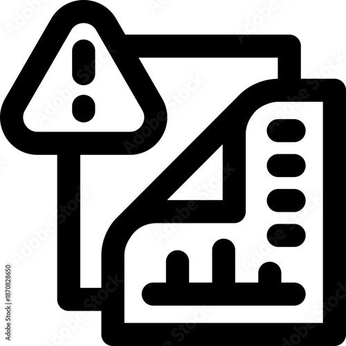 evaluation line icon. Clean and minimalist vector icon for websites, mobile apps, presentations, and logos. Fully scalable and customizable for any project.