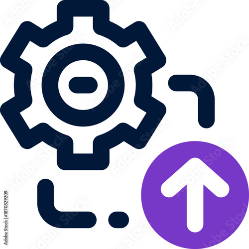 improvement duotone icon. Sleek and modern vector icon for websites, mobile apps, marketing materials, and corporate design. Fully scalable and ready to use.