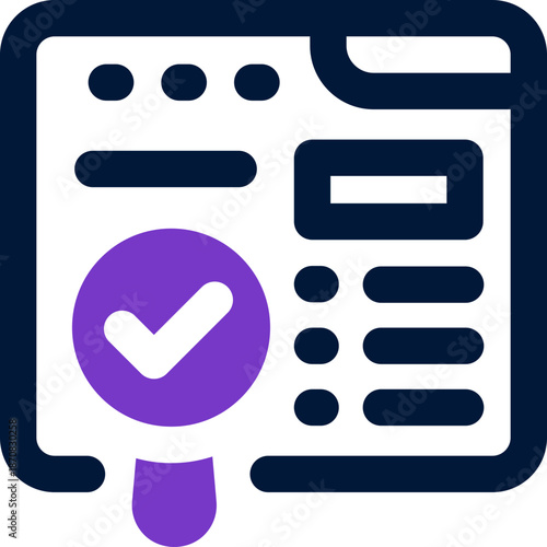 market analysis duotone icon. Sleek and modern vector icon for websites, mobile apps, marketing materials, and corporate design. Fully scalable and ready to use.