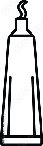 Toothpaste tube squeezing cream illustrating oral health and dental hygiene