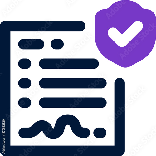 data privacy duotone icon. Sleek and modern vector icon for websites, mobile apps, marketing materials, and corporate design. Fully scalable and ready to use.